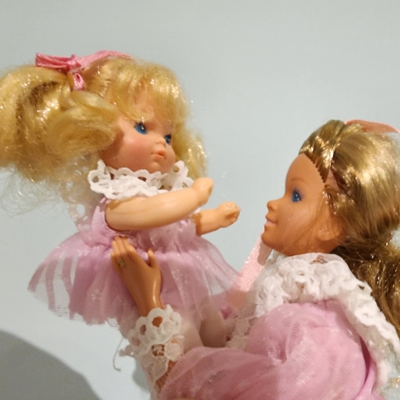 Barbie Heart Family Mom, Dad and Two Kids, 80s, Vintage Barbie, Barbie Doll, Ken - Picture 4 of 10